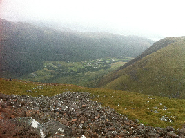 View Down the Mountain