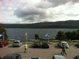 View from The Clansman Balcony