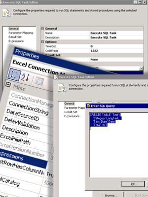 SSIS, Dinamik Sayfa Adları ile Dinamik Excel dosyası oluşturun