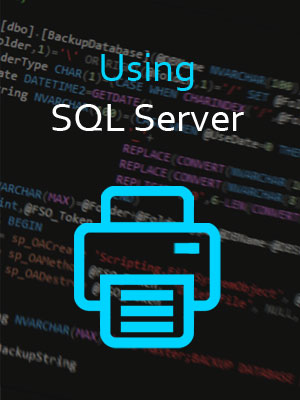 Impressora de mensagens do SQL Server